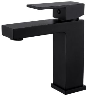 Смеситель для раковины ABBER Daheim чёрный матовый AF8210B